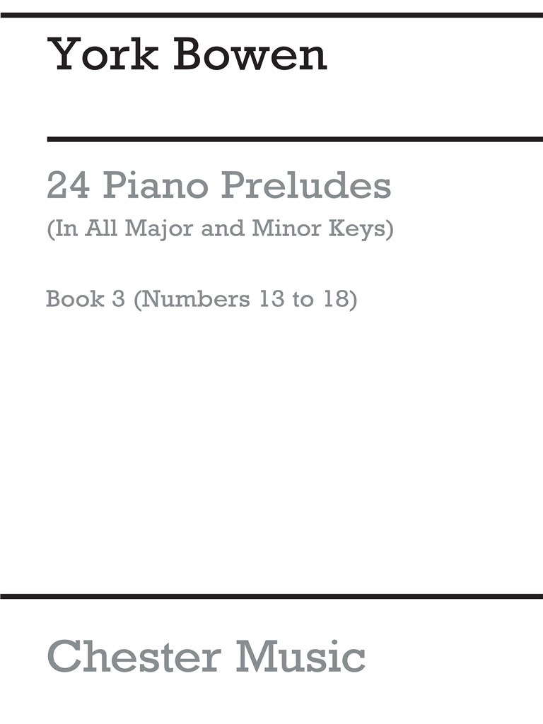Preludes - Book 3